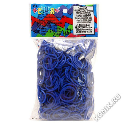 картинка Резинки Тёмно-синий Navy от магазина konik.ru