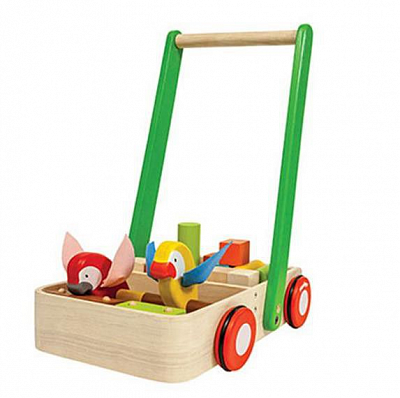картинка Ходунки-каталка Plan Toys «Птички» от магазина konik.ru
