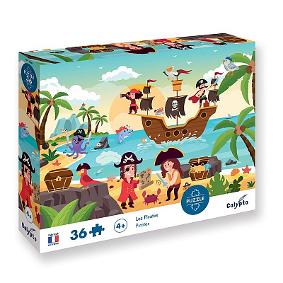 картинка Пазл "Пираты", 36 эл. от магазина konik.ru