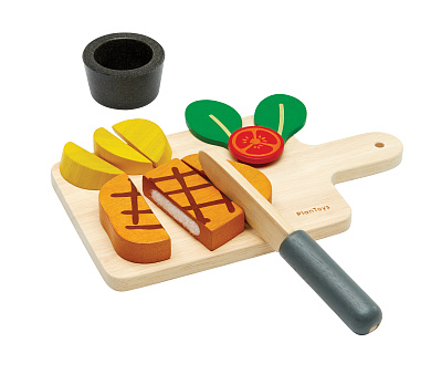 картинка Игровой набор Plan Toys «Мясо», серия KITCHEN от магазина konik.ru