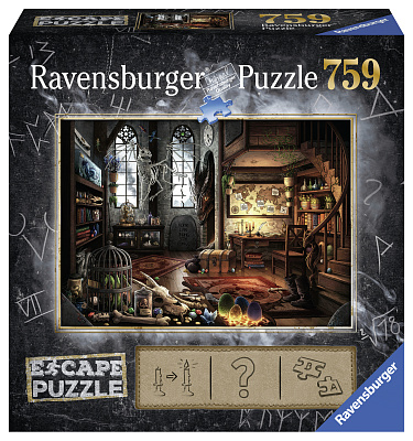 картинка Пазл-квест Ravensburger «Лаборатория дракона», 759 эл. от магазина konik.ru