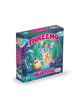 картинка Детская настольная карточная игра марки KONIK GAMES - ТРИМО МОСТРО от магазина konik.ru