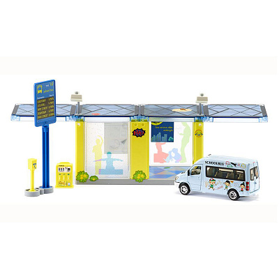 картинка Набор Город "Автобусная остановка" от магазина konik.ru