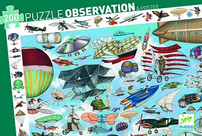 картинка Пазл  серии OBSERVATION PUZZLES "Аэроклуб" от магазина konik.ru