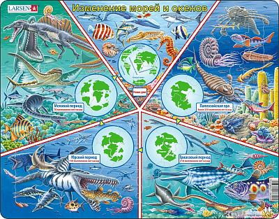 картинка Пазл "Моря и океаны, 86 эл.", шт от магазина konik.ru