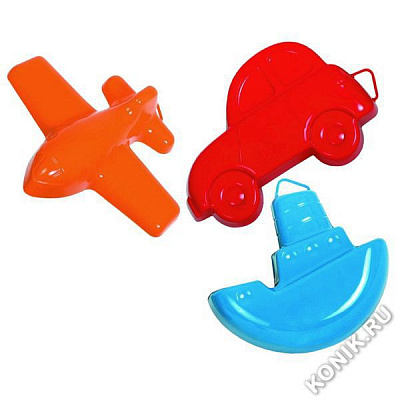 картинка Формочка Транспорт, в ассорт. от магазина konik.ru