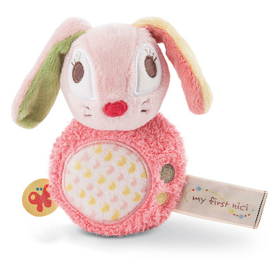 картинка Погремушка Кролик Гопсали, 12 см от магазина konik.ru