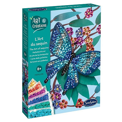 картинка Набор для детского творчества "Блестящие бабочки" от магазина konik.ru