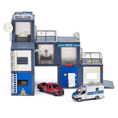 картинка Набор Город "Полицейский участок" от магазина konik.ru