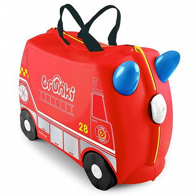 картинка Чемодан на колесиках Trunki «Пожарный Фрэнк» от магазина konik.ru